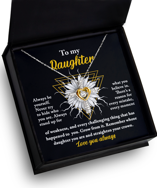 Necklace Gift For Daughter - Be Yourself