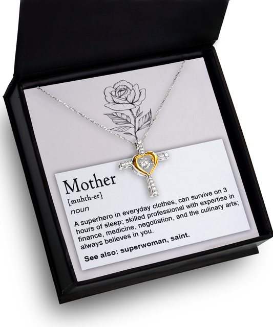 Necklace Gift For Mom - Superhero