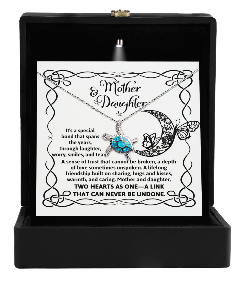 Mother and Daughter Necklace Gift - A Special Bond