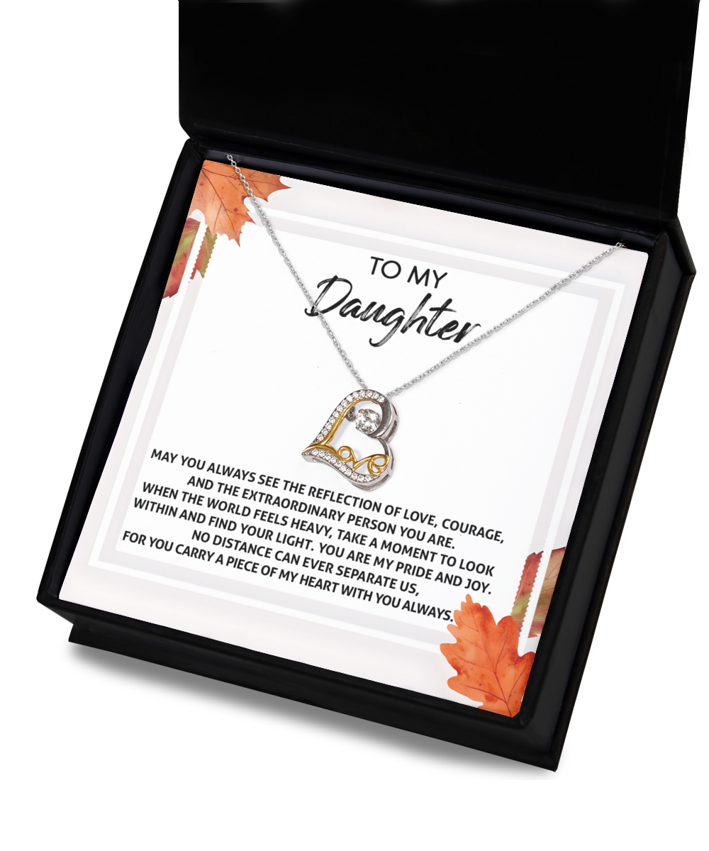 Necklace Gift For Daughter - Find Your Light