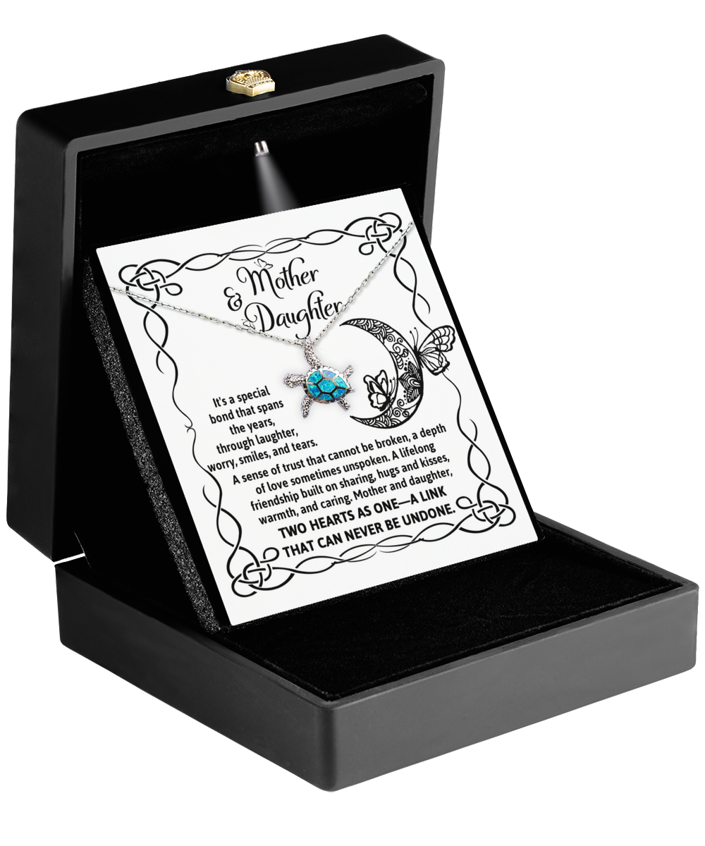 Mother and Daughter Necklace Gift - A Special Bond