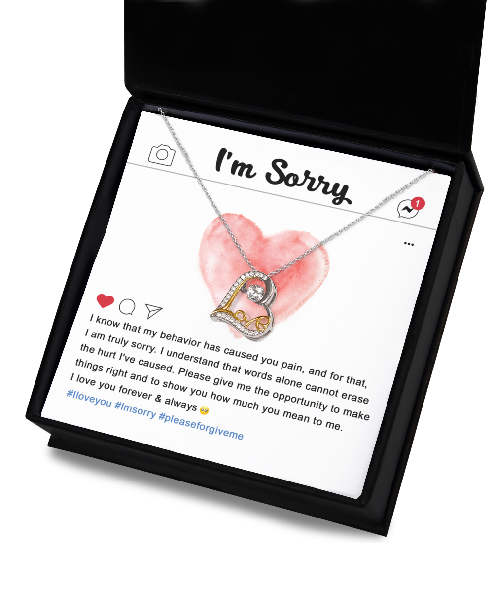 Apology Gift (I'm Sorry) - Cannot Erase