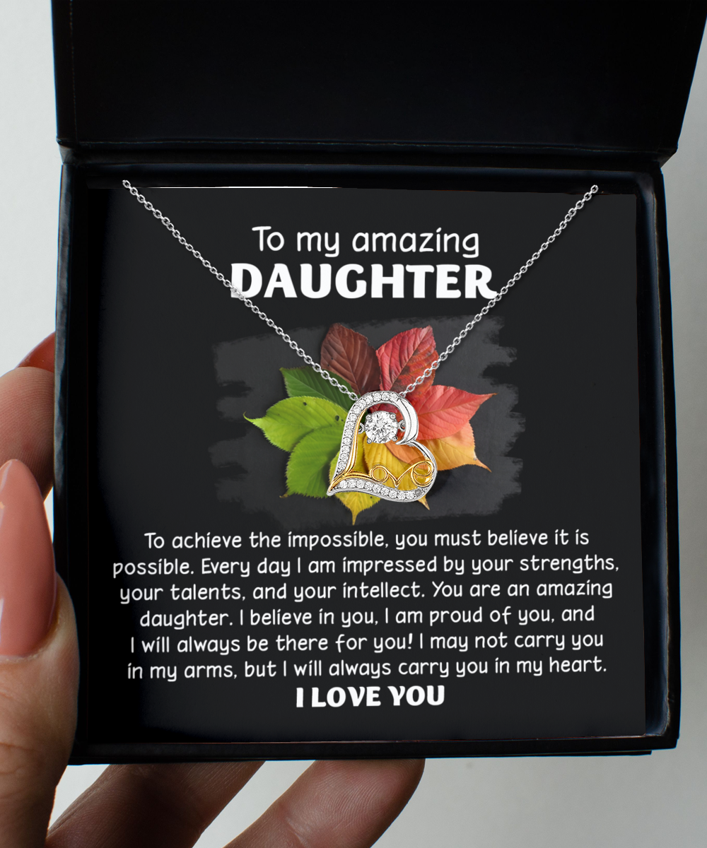 Necklace Gift For Daughter - It Is Possible