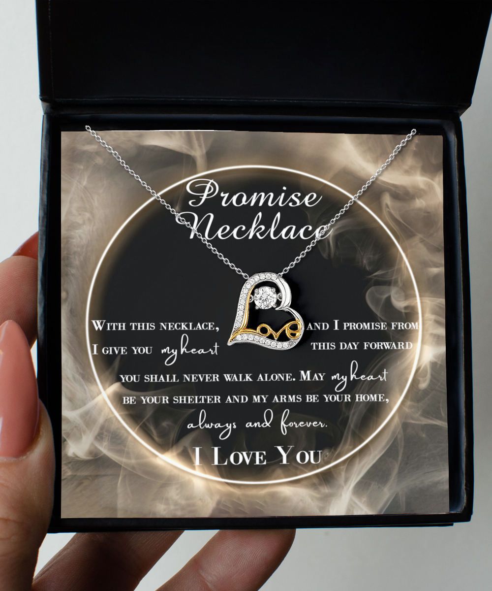 Wedding Gift For Wife - Promise Necklace