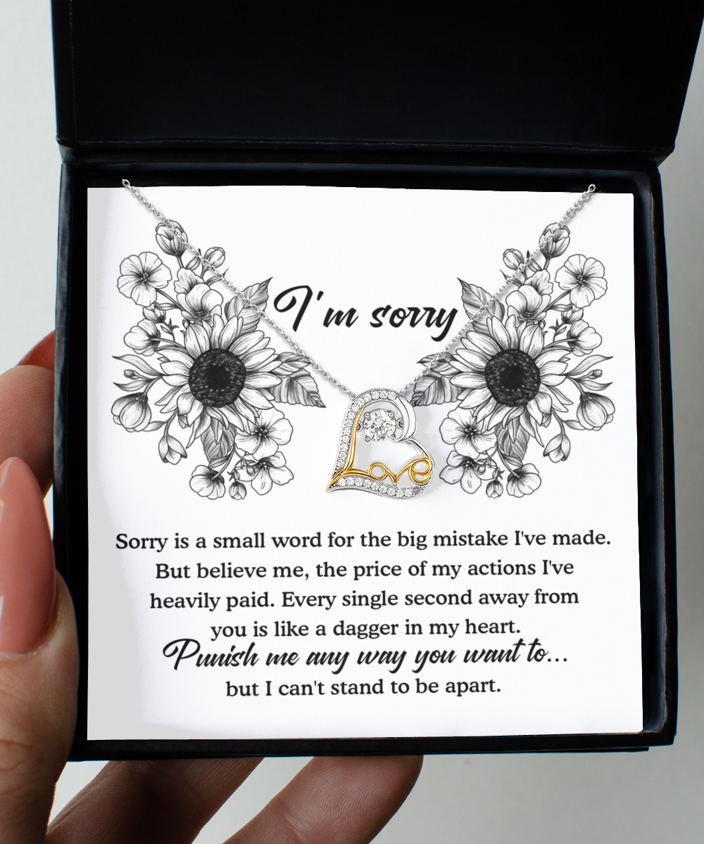 Apology Gift - Small Word