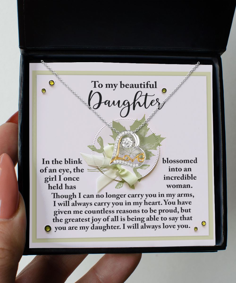 Necklace Gift For Daughter - Incredible Woman