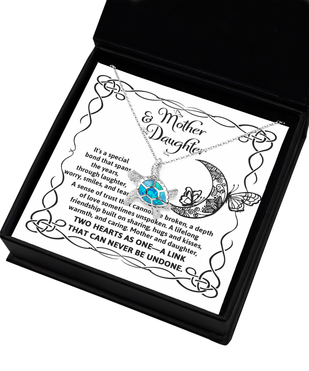 Mother and Daughter Necklace Gift - A Special Bond