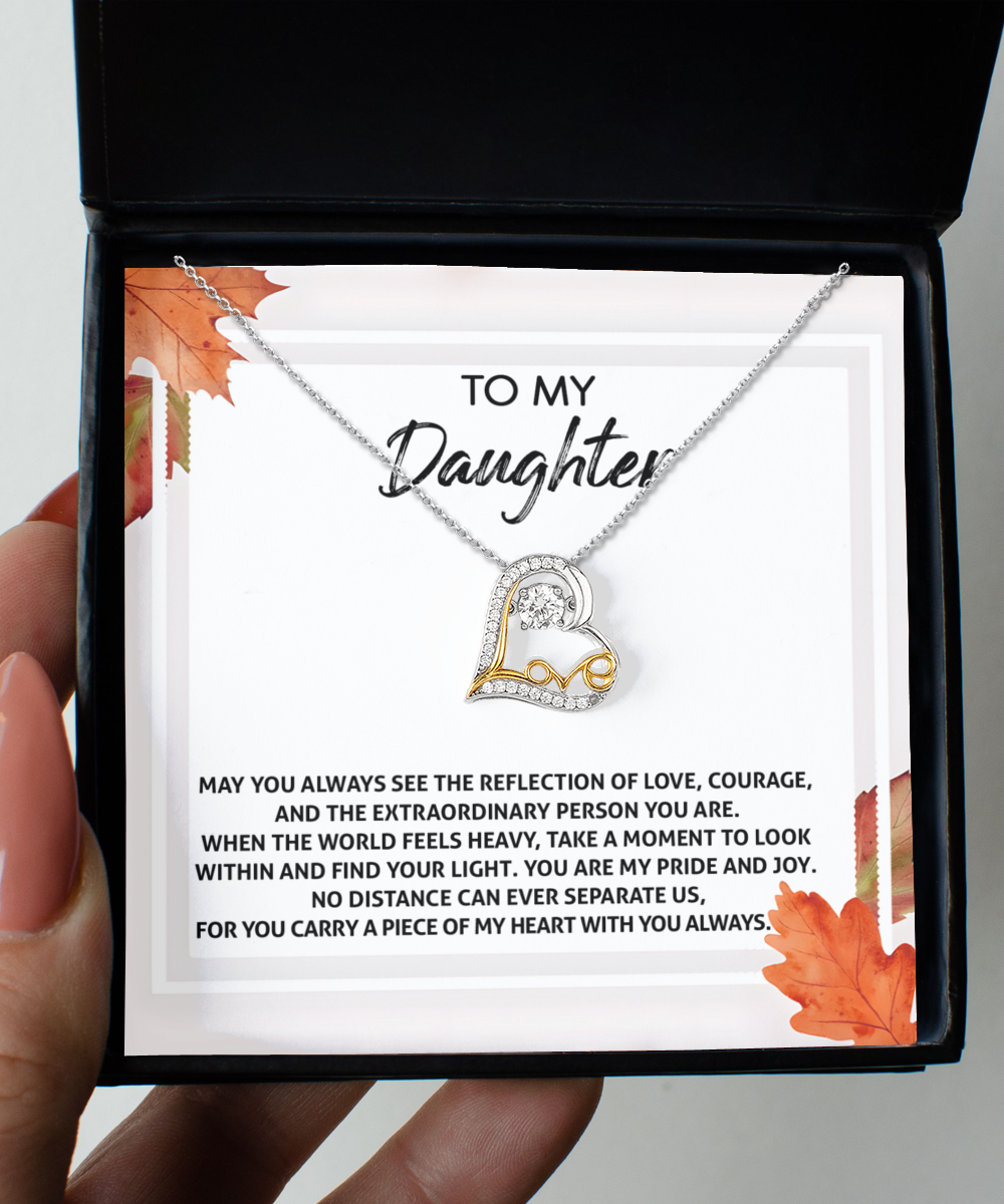 Necklace Gift For Daughter - Find Your Light