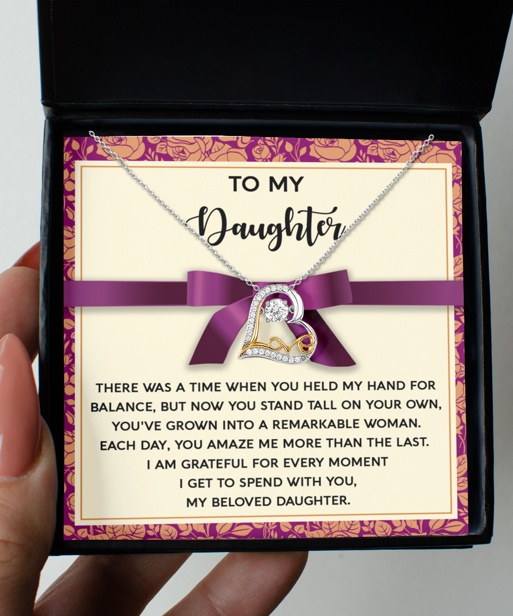 Necklace Gift For Daughter - Spend With You