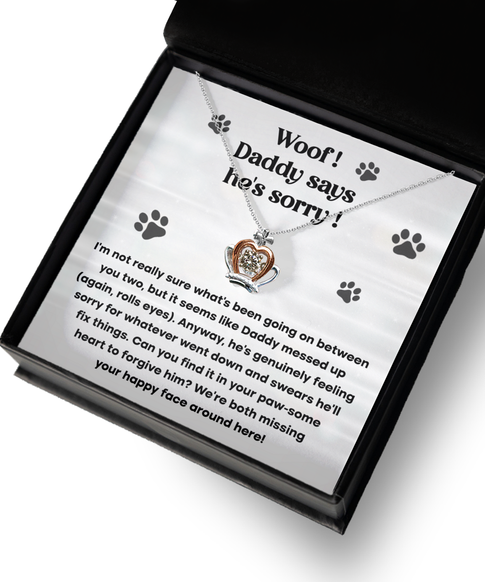 Valentine's Day Gift - Woof Daddy Says Sorry