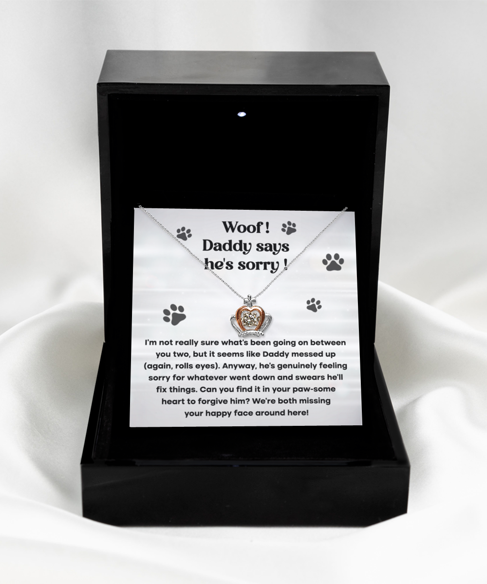 Valentine's Day Gift - Woof Daddy Says Sorry