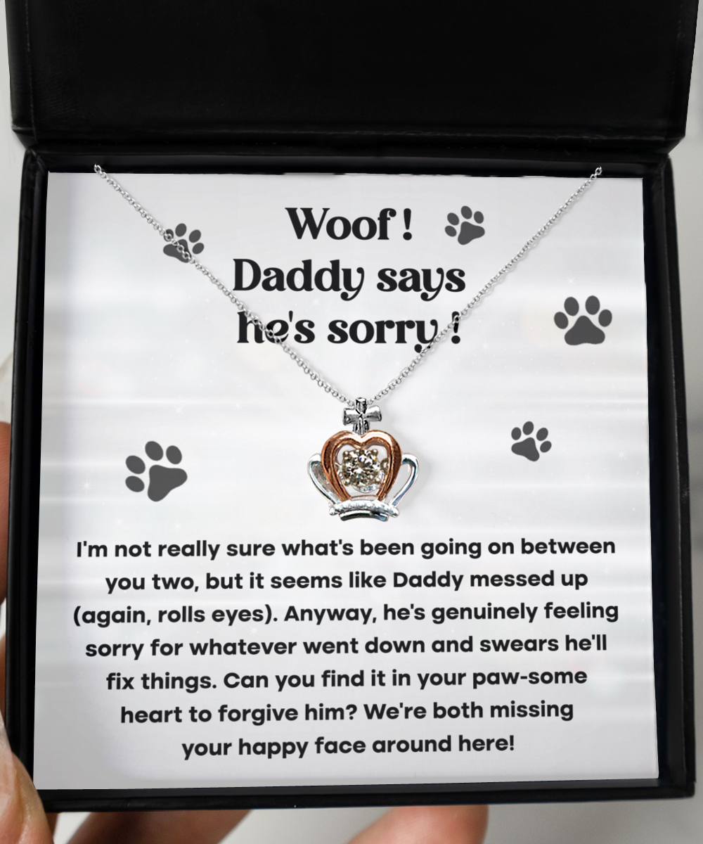 Valentine's Day Gift - Woof Daddy Says Sorry