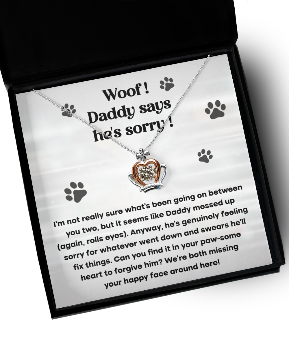 Valentine's Day Gift - Woof Daddy Says Sorry